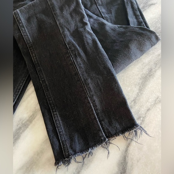 Abercrombie High Rise Skinny Jeans Split Hem - Picture 3 of 5